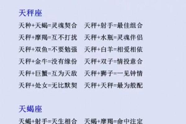 星座之间的关系准吗