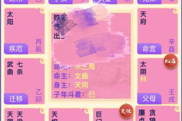 紫薇斗数父母宫情敌
