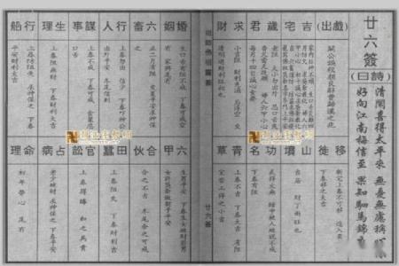 法妙仙母灵签签诗大全