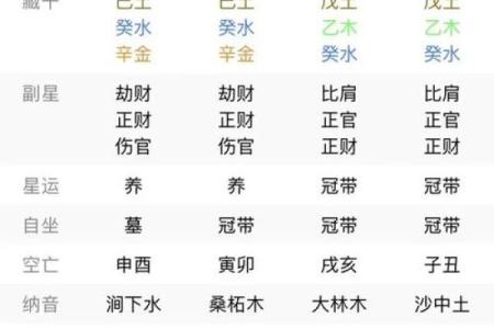 四柱八字男命高手指点