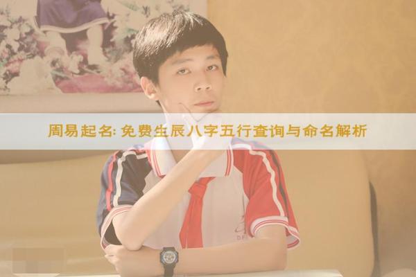 免费姓名测试周易,周易生辰八字起名软件