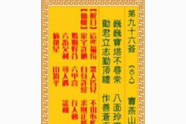 怎么查自己的灵签信息内容